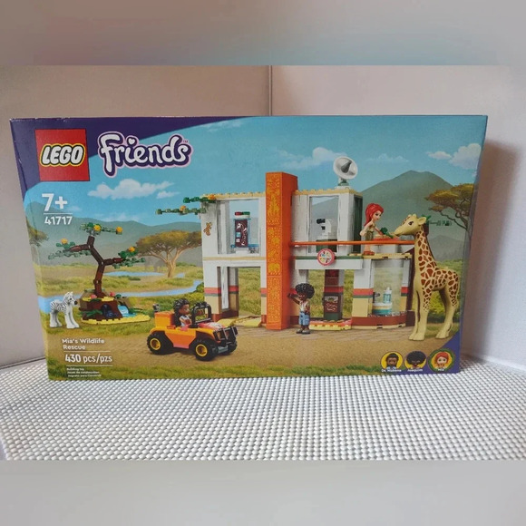 Lego Friends 41717 Mia's Wildlife Rescue NWT Building Toy Set - Picture 1 of 3